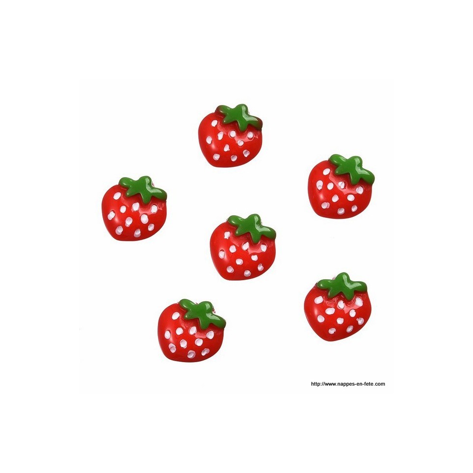 petite fraise en résine à coller ou à répandre