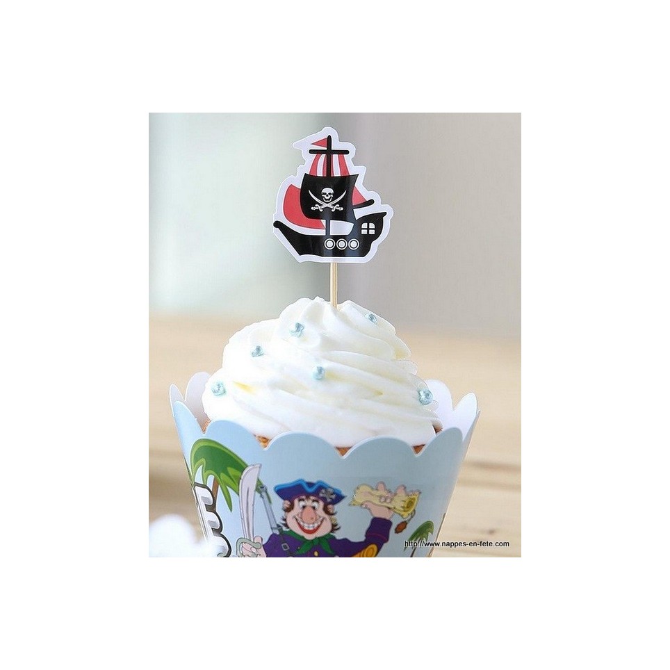 cup cake pirates anniversaire enfant