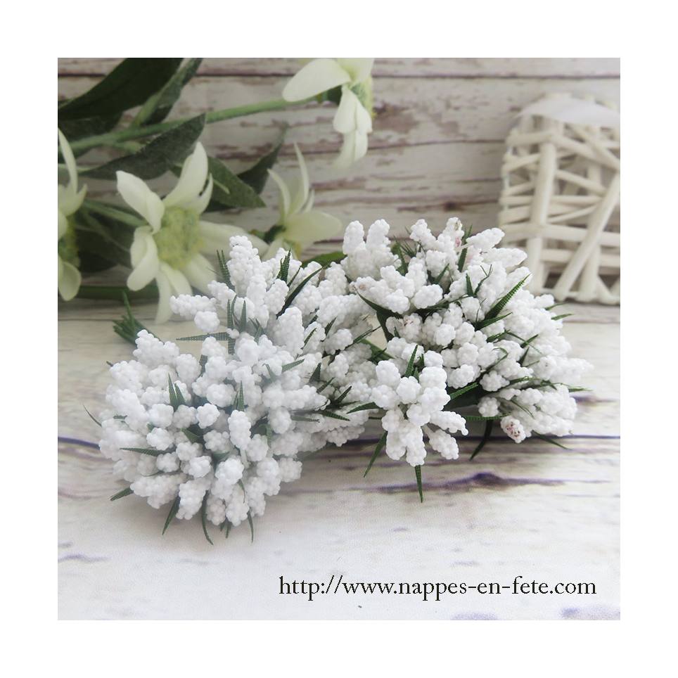 Fleurs miniatures, liens pour décorer vos tulles ou votre table