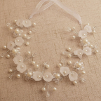 Accessoire mariage-accessoire cheveux - couronne en perles