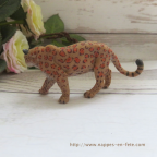 Figurine panthère léopard