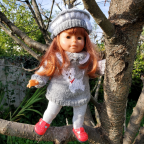 tricot-pull-vêtements pour poupée